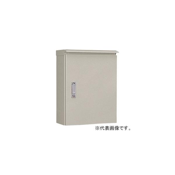 日東工業 屋外用制御盤キャビネット 屋根付 防塵・防水形 片扉 木製