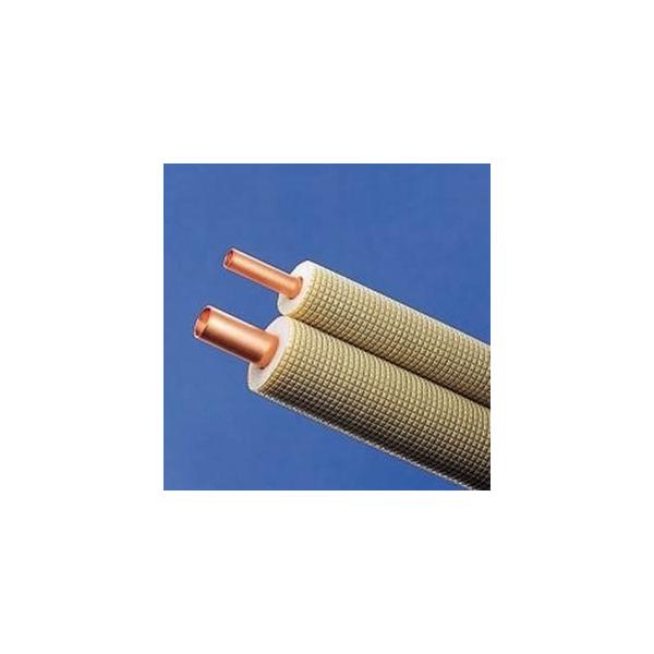 因幡電工 エアコン配管用被膜銅管 ペアコイル 3分5分 20m 保温材 因幡電工 エアコン配管用被膜銅管 ペアコイル 3分5分 20m 保温材