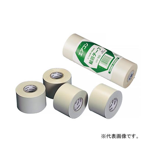 因幡電工 粘着テープ(薄厚タイプ) 50mm×20m アイボリー HV-50-I : 電材