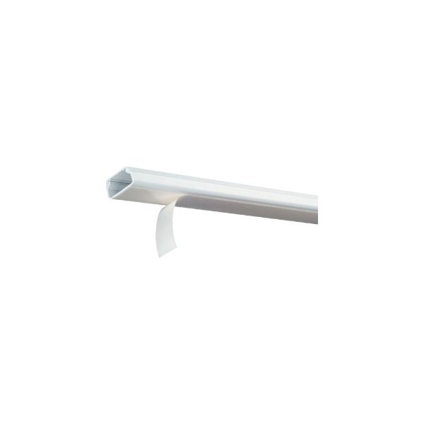 【仕様】●メーカー:マサル工業　●型番:SFT12　●商品名:テープ付ニュー・エフモール　●号数:1号　●カラー:ホワイト(参考マンセル値:N9.0)　●全長:1m　●外寸法:W17.0mm×H10.0mm　●内寸法:W15.0mm×H8....