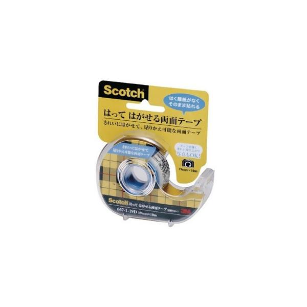 3M XRb` ͂Ă͂闼ʃe[v fBXyT[t 19mm×10m  667-1-19D