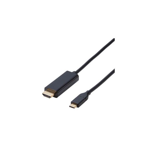 ELECOM Type-CpHDMIϊP[u TypeCIX-HDMIIX 1m CAC-CHDMI10BK