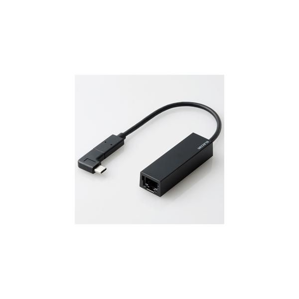 ELECOM MKrbgLANA_v^[ USB3.1(Gen1) Type-CELRlN^t ubN EDC-GUC3L-B