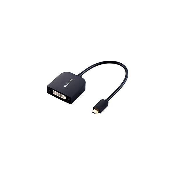 ELECOM Type-CfϊA_v^ TypeC-DVI 0.15m AD-CDVIBK