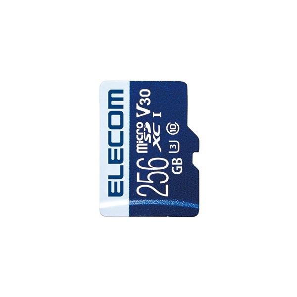 ELECOM microSDXCJ[h 256GB h\IPX7 UHS-IU3EV30Ή f[^T[rXt MF-MS256GU13V3R