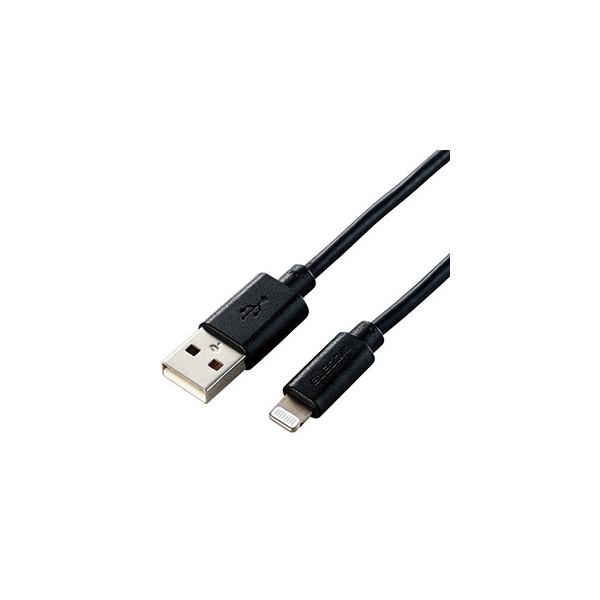 ELECOM LightningP[u TypeA-Lightning X^_[h^Cv 1.5m ubN MPA-UAL15BK