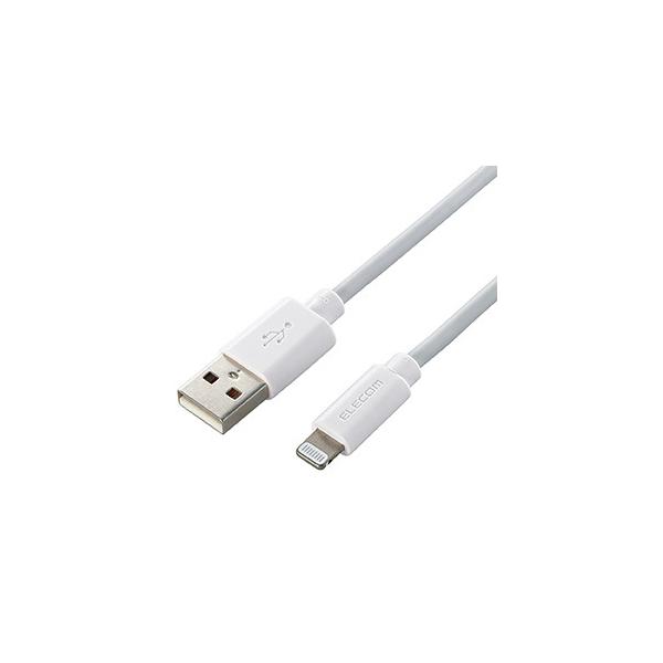 ELECOM LightningP[u TypeA-Lightning X^_[h^Cv 1.5m zCg MPA-UAL15WH