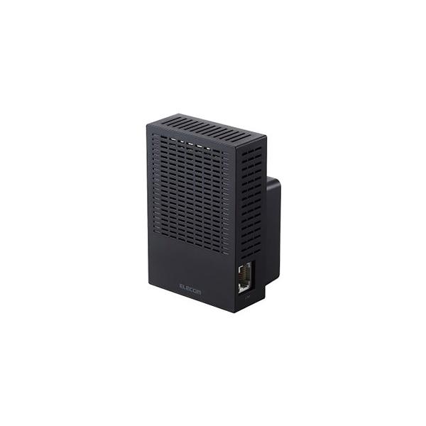 他サイト： ELECOM 無線LAN中継器 11ac/n/a/g/b 867+300Mbps ブラック WTC-C1167GC-Bの商品画像