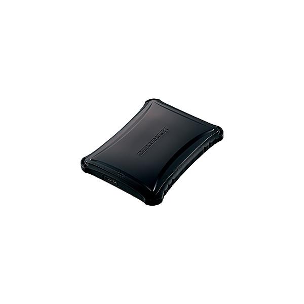 ELECOM Ot|[^uSSD ZEROSHOCKf 500GB USB3.2Gen1Ή ubN ESD-ZSA0500GBK