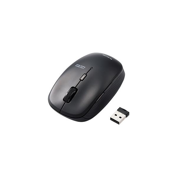 ELECOM RۃCXÉ}EX 2.4GHz BlueLED MTCY 5{^ ubN M-BL21DBSKBK