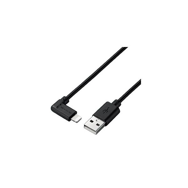 ELECOM LightningP[u TypeA-Lightning LRlN^ Rۃ^Cv 1.2m ubN MPA-UALL12BK