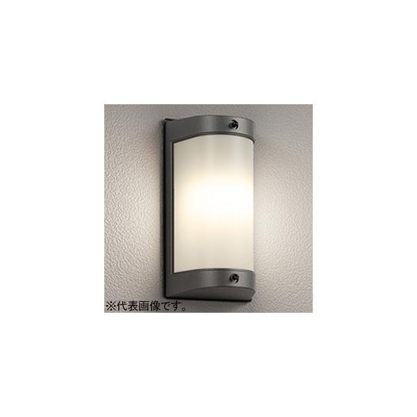 オーデリック LEDポーチライト 防雨型 口金E26 昼白色 ダークシルバー OG254695NR