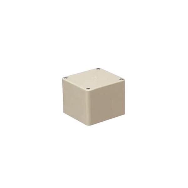 未来工業 プールボックス 正方形 ノックなし 120×120×80 ベージュ PVP-1208J