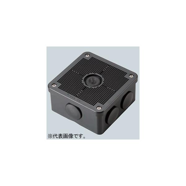 未来工業 露出用四角ボックス 取付自在蓋 ケーブルブッシング付 ブラック PV4B-BLNF1K