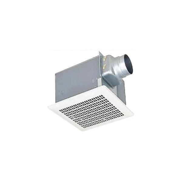 三菱 台所用 ダクト用換気扇 風圧式シャッター 天井埋込形 接続パイプφ100mm 埋込寸法280mm角 VD-18ZY14