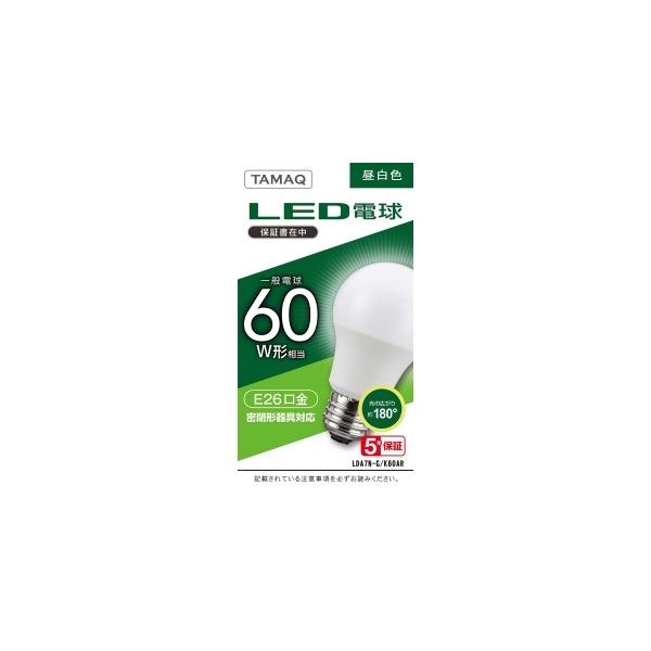 NVCCeBOWp LEDd A` ʓd` 60W F(5000K) E26 LDA7N-G/K60AR