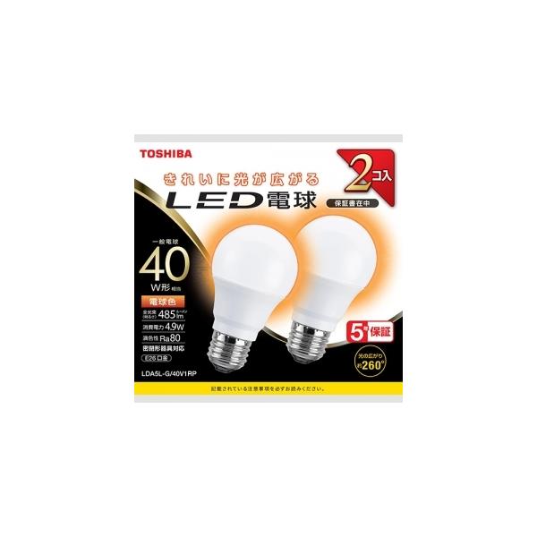  LEDd A` ʓd`  40W S dF E26 2P LDA5L-G/40V1RP