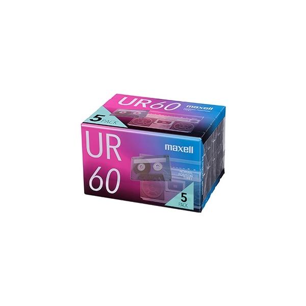 【仕様】●メーカー:マクセル株式会社　●型番:UR-60N5P　●商品名:カセットテープ