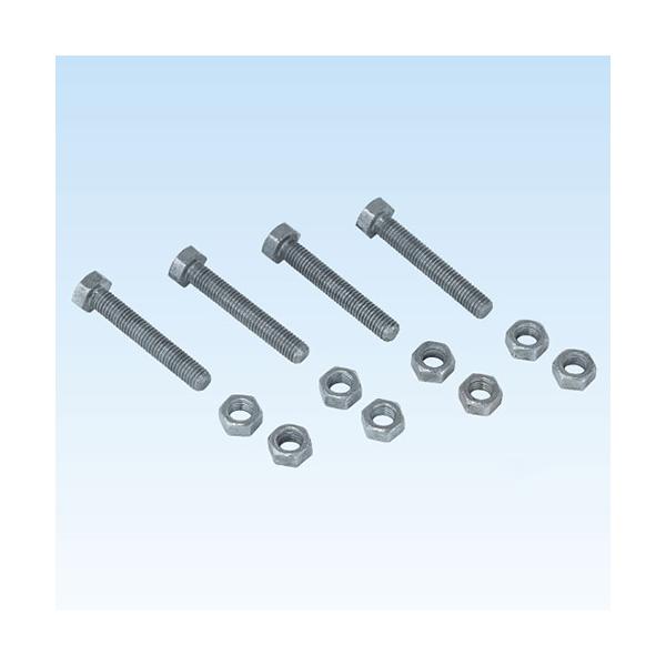 【仕様】●メーカー:日晴金属　●型番:PE-DNS　●商品名:ダブルナットセット　●PCキヤッチャー・goシリーズ　●1セット4本入　●六角ボルトサイズ(mm):M8×45　●六角ナットサイズ(mm):M8　●重量(kg):0.12　●仕上...