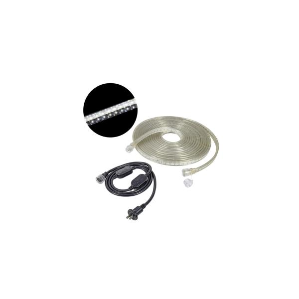 日動工業 LEDコネクトライン 片面発光 20m 白 LECN-20LA-W : 電材堂 