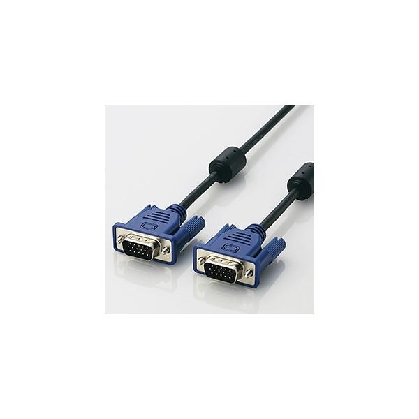 ELECOM fBXvCP[u D-Sub15s(~j)ȈՃpbP[W 10.0m CAC-L10BK/RS