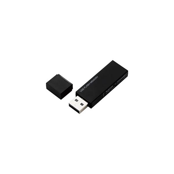 ELECOM LbvUSB[ USB2.0Ή 16GB ubN MF-MSU2B16GBK