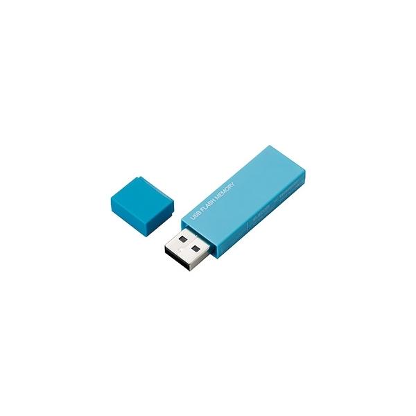 ELECOM LbvUSB[ USB2.0Ή 16GB u[ MF-MSU2B16GBU