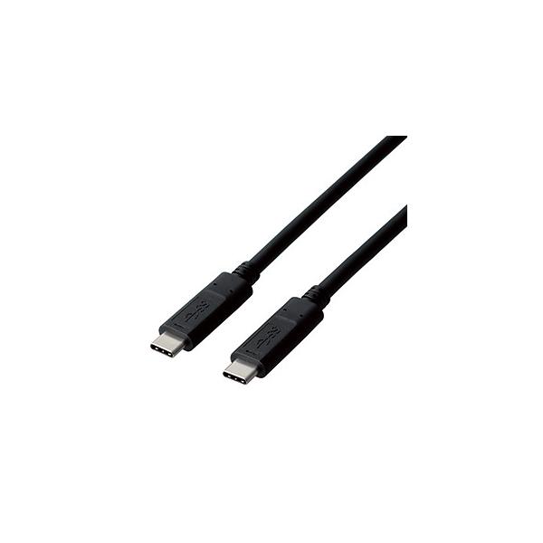 ELECOM USB3.1(Gen1)P[u TypeC-TypeC PDΉ 1.0m MPA-CC13A10NBK