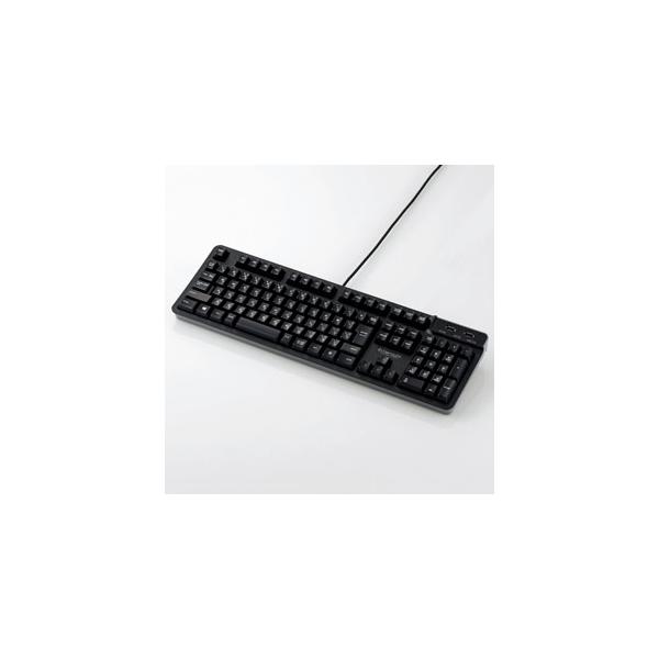 ELECOM LL[{[h EXTRA TOUCHV[Y eL[t u USB2|[g TK-FCM094HBK