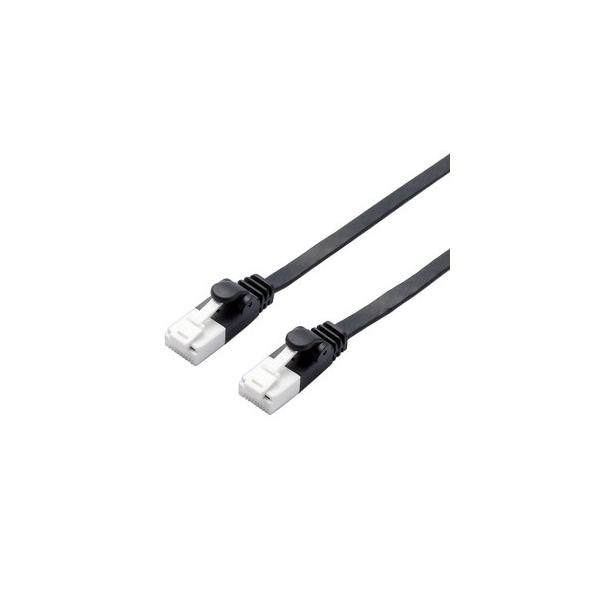 ELECOM LANP[u tbg^Cv CAT6AΉ  c܂h~^Cv 3m ubN LD-GFAT/BK30