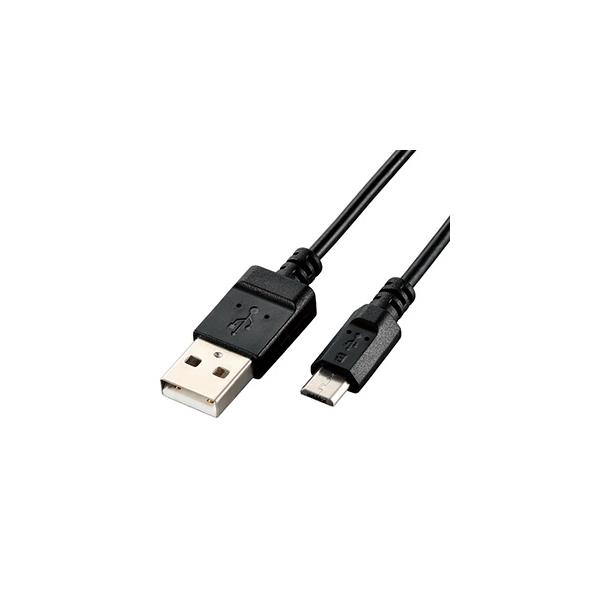 ELECOM USB2.0P[u A-microB^Cv ȈՃpbP[W 0.3m U2C-JAMB03BK