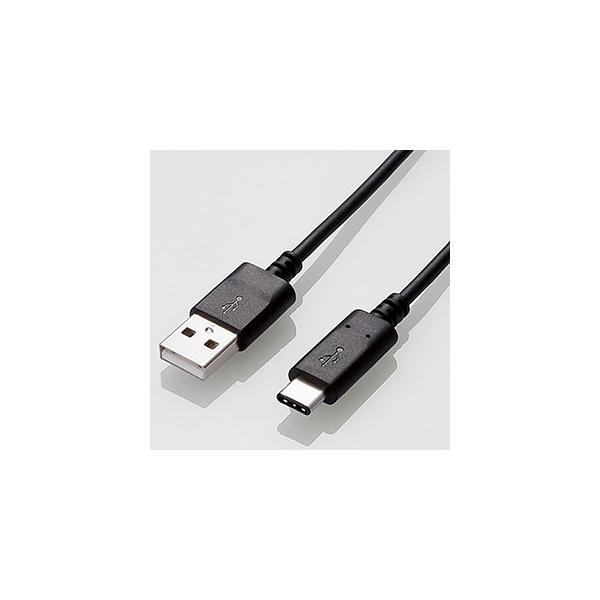 ELECOM USB3.1P[u A-TypeC^Cv 0.5m USB3-AC05NBK