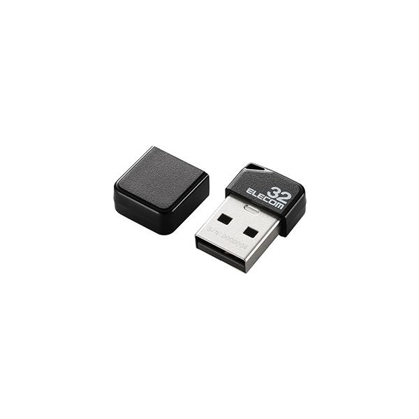 ELECOM Lbv^USB USB2.0Ή 32GB ubN MF-SU2B32GBK