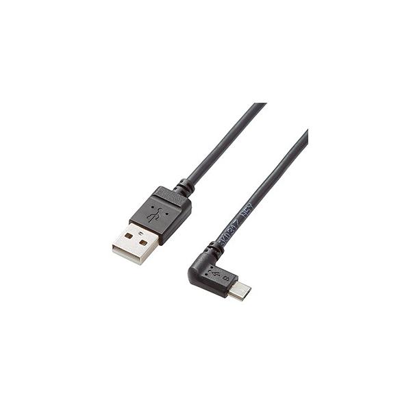 ELECOM USB2.0P[u TypeA-microB Lڑ^Cv 2Ao͑Ή 1.2m TB-AMBXL2U12BK