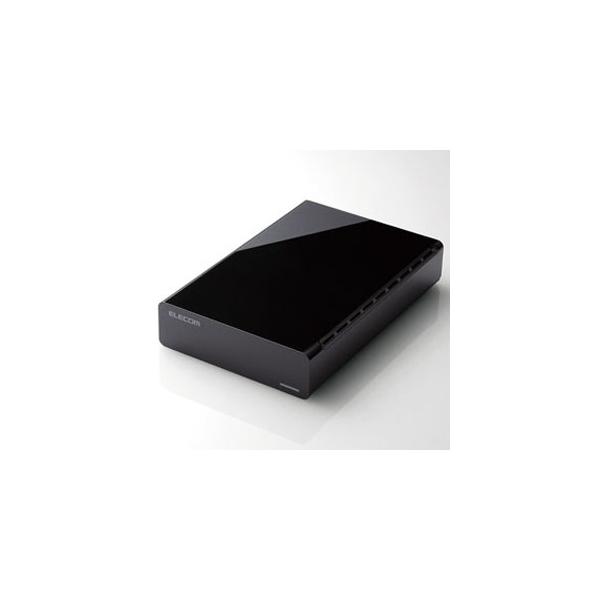 ELECOM Otn[hfBXN e:DISK V[Y USB3.0Ή PCETVp 4TB ELD-CED040UBK