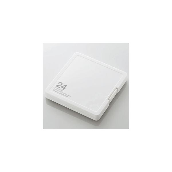 ELECOM SDEmicroSDJ[hP[X vX`bN^Cv SDJ[h12+microSDJ[h12[ zCg CMC-SDCPP24WH