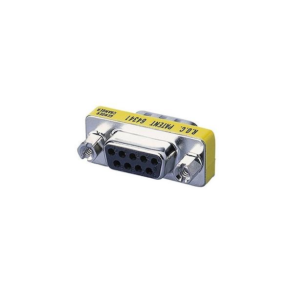 ELECOM 超小型アダプタ D-Sub9ピンオス-D-Sub9ピンメス AD-D9MF