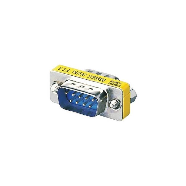 ELECOM 超小型アダプタ D-Sub9ピンオス-D-Sub9ピンオス AD-D9MM