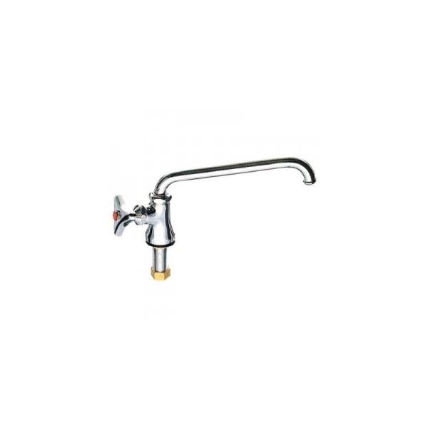 SANEI 立形上向自在水栓(左ハンドル) A57LJ-13 (水栓金具) 価格