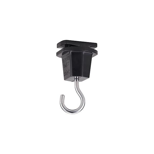 他サイト： 東芝 吊りフック VI形 耐荷重5kg 黒 NDR8543Kの商品画像