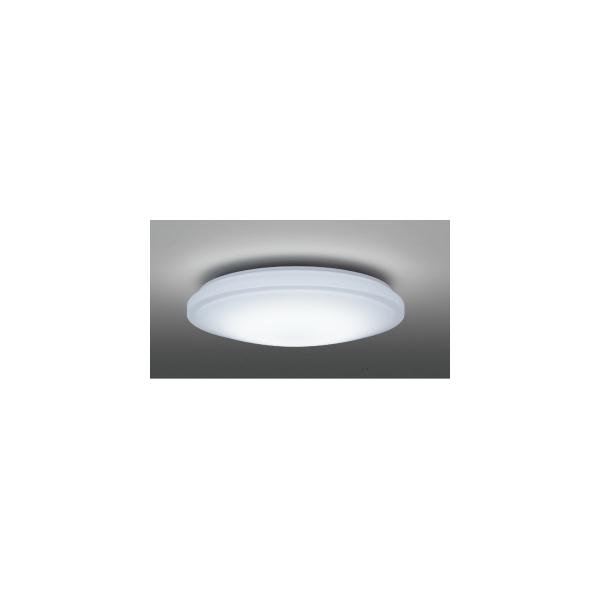 東芝 リモコン付 LEDシーリングライト 〜6畳 調光・調色 電球色〜昼光色(2800K〜6500K) LEDH8001A02-LC