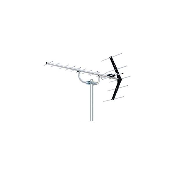 DXアンテナ UHF14素子アンテナ 中電界用 家庭用 オールチャンネル用 水平・垂直共用 UA14