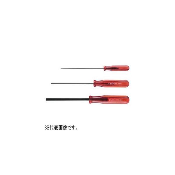 他サイト： エンジニア 六角ドライバー 対辺3mm 全長163mm クロムモリブデン鋼製 DH-30の商品画像
