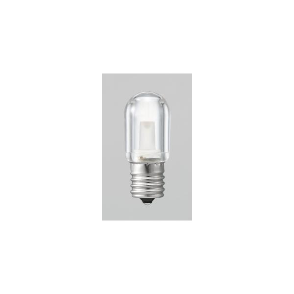 電材堂 電球色 クリア LEDナツメ球 E17 LDT1LG22E17CDNZ