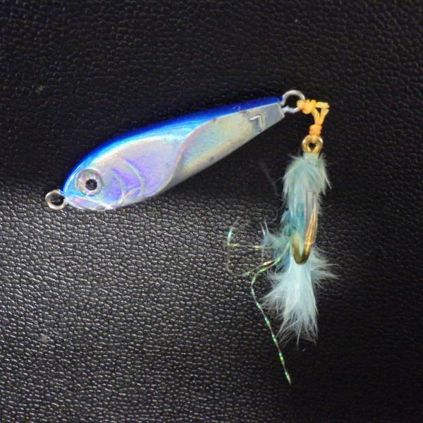 YO-ZURI ヨーヅリ ブランクリン 7g ブルーシルバー系 ※中古在庫品