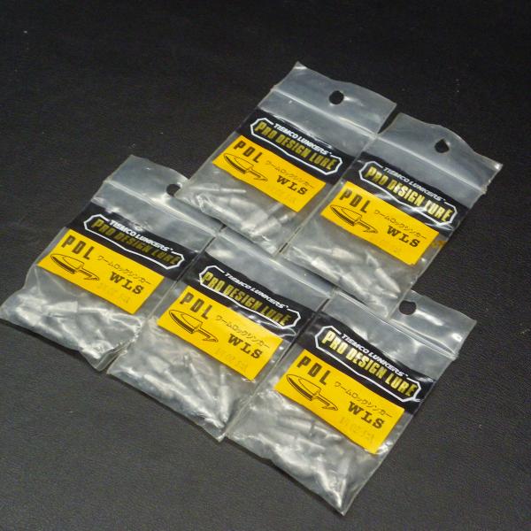 PDL ワームロックシンカー WLS 1/4 OZ 5枚(25個入り) ※在庫品