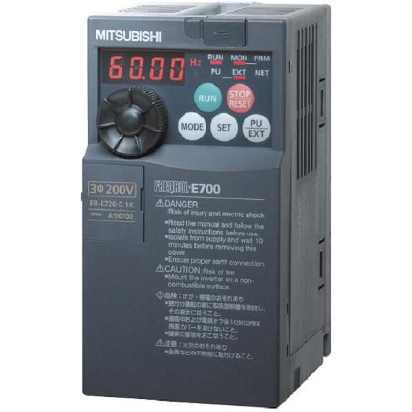 三菱（MITSUBISHI） 三菱電機 FR-E720 0.1kw インバータ FREQROL-E700