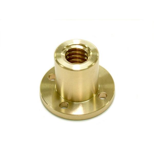 オザック精工 TMF25 リードスクリュー 30°台形ネジフランジ オザック精工 TMF25 リードスクリュー 30°台形ネジフランジ