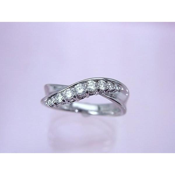 鑑別書付 Pt900 0.35 ダイヤモンド リング 11.5号 新品仕上済み : 田園  