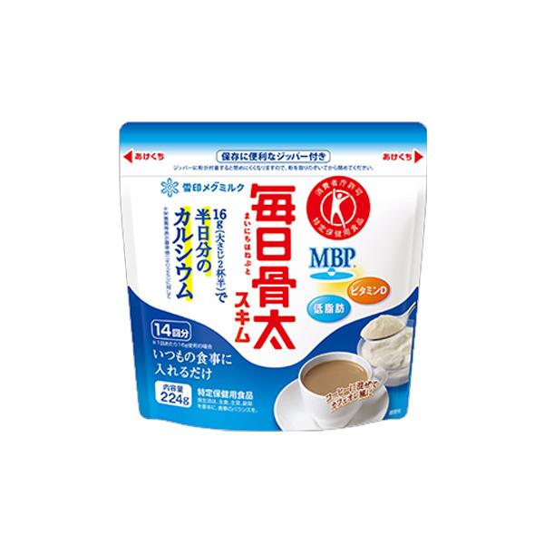 商品詳細16g（大さじ2杯半）で半日分のカルシウム※が摂取できる特定保健用食品のスキムです。保存に便利なジッパー付き※栄養素等表示基準値(2025)(18歳以上、基準熱量2,200Kcal)